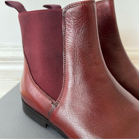 Gravity Pope * new * fall Italian wine leather boots 40 - Picture 7 of 8